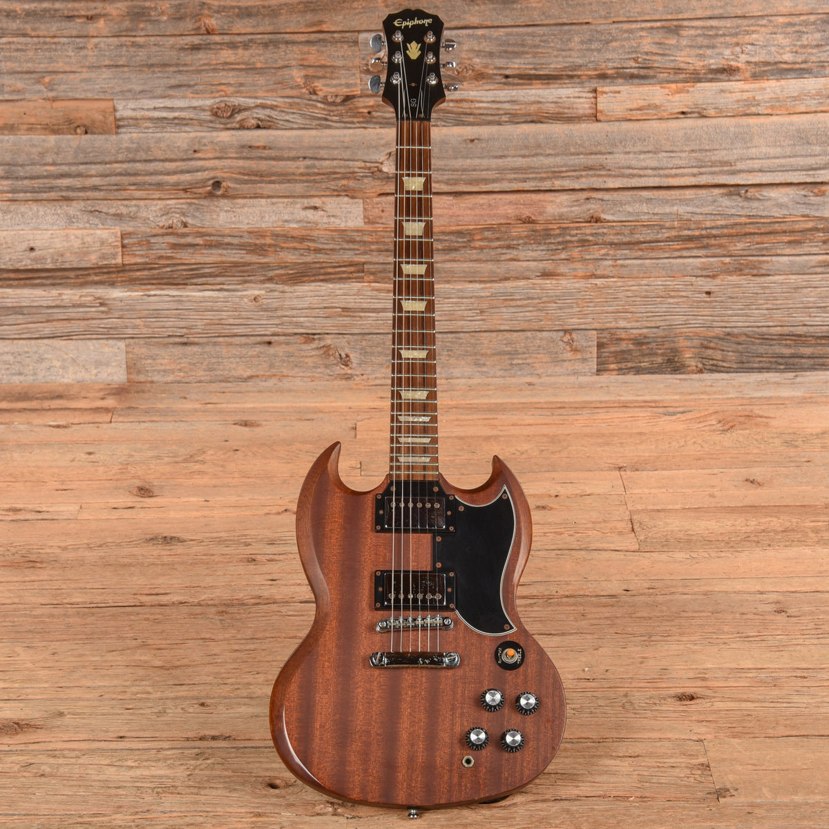Epiphone Faded G-400 SG Worn Brown 2007 - View 4 | MusicMarket