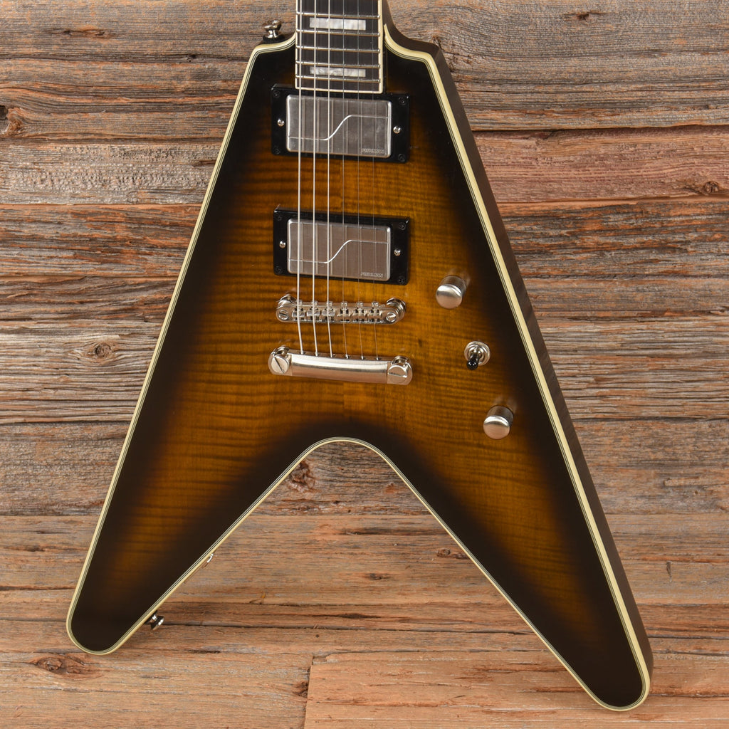 Epiphone Flying V Prophecy Yellow Tiger 2021 - View 2 | MusicMarket