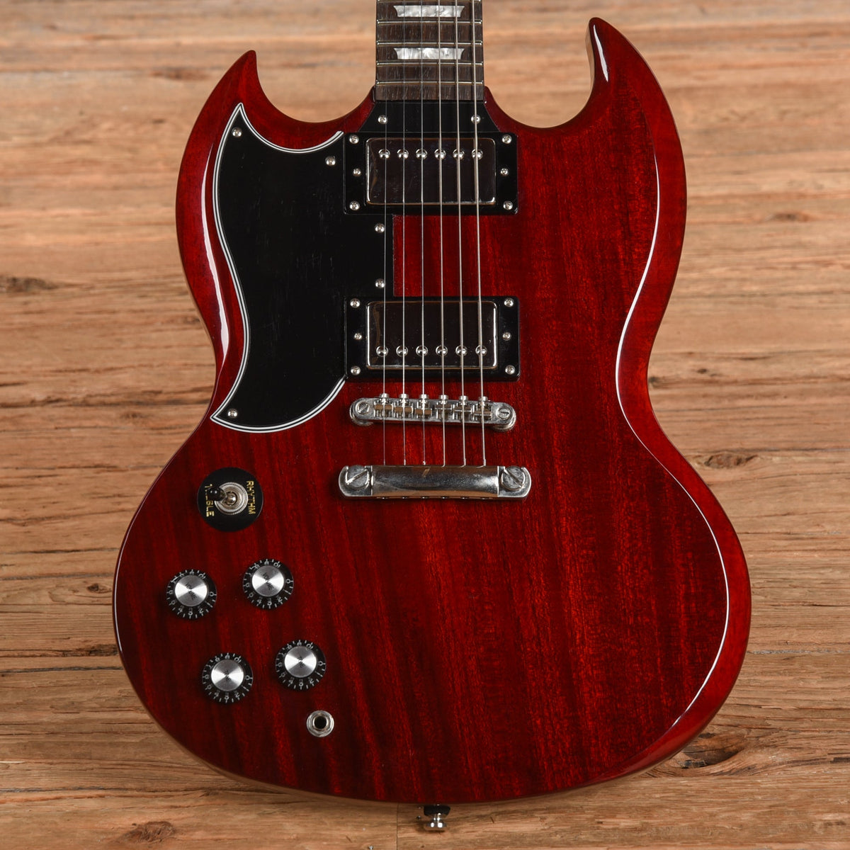 Epiphone G-400 Pro Cherry 2013 LEFTY - MusicMarket