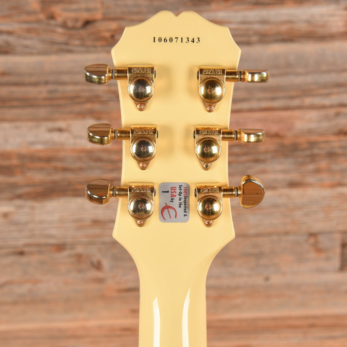 Epiphone G400 Les Paul SG Custom Ivory 2006 - View 7 | MusicMarket