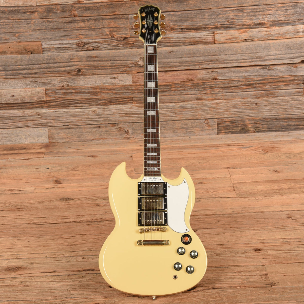 Epiphone G400 Les Paul SG Custom Ivory 2006 - View 4 | MusicMarket