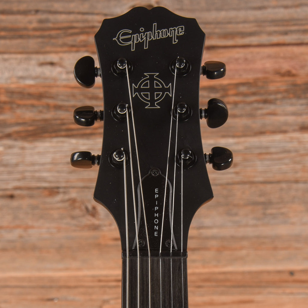 Epiphone Goth Les Paul Studio Satin Black 2017 - View 6 | MusicMarket