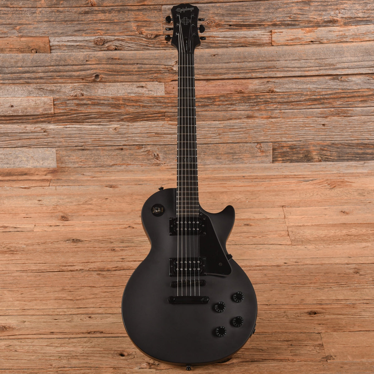 Epiphone Goth Les Paul Studio Satin Black 2017 - View 4 | MusicMarket