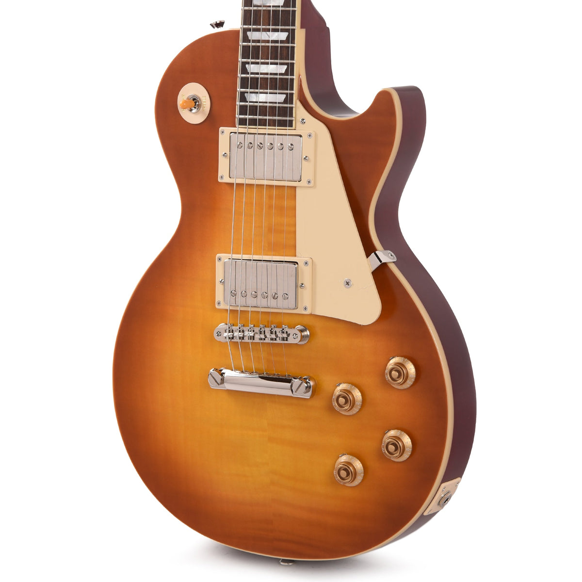 Epiphone Inspired by Gibson Custom 1959 Les Paul Standard Iced Tea Burst - View 2 | MusicMarket