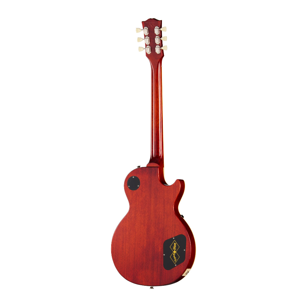 Epiphone Inspired by Gibson Custom 1959 Les Paul Standard Reissue LEFTY Deep Cherry Sunburst - View 4 | MusicMarket