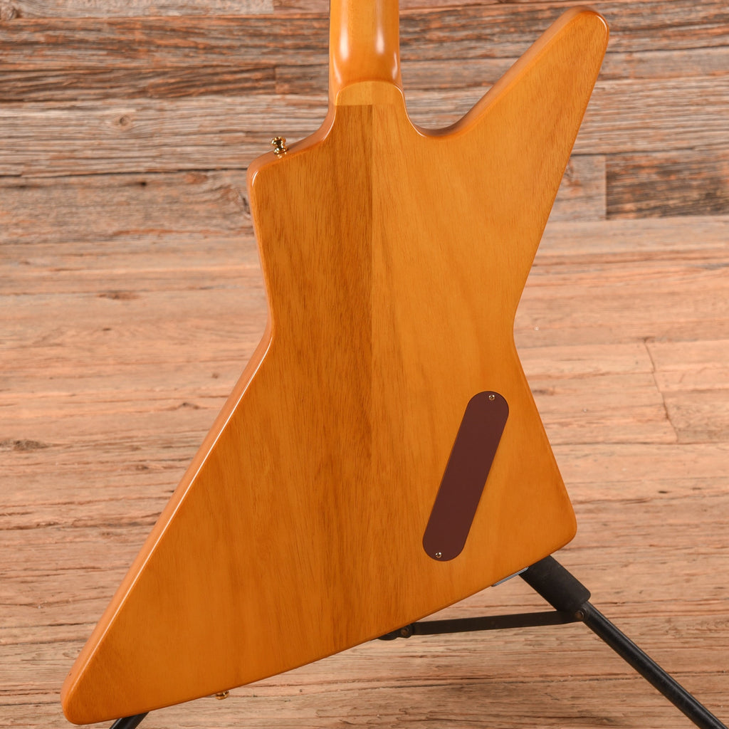 Epiphone "Inspired by Gibson Custom" '58 Korina Explorer Antique Natural 2022 LEFTY - View 3 | MusicMarket