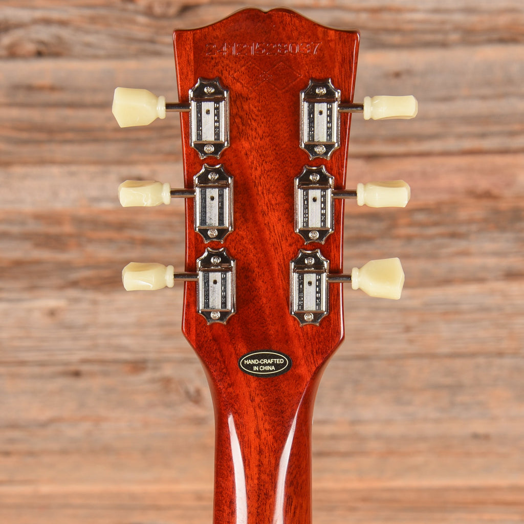 Epiphone "Inspired by Gibson Custom" '59 Les Paul Standard Washed Bourbon Burst 2024 - View 7 | MusicMarket