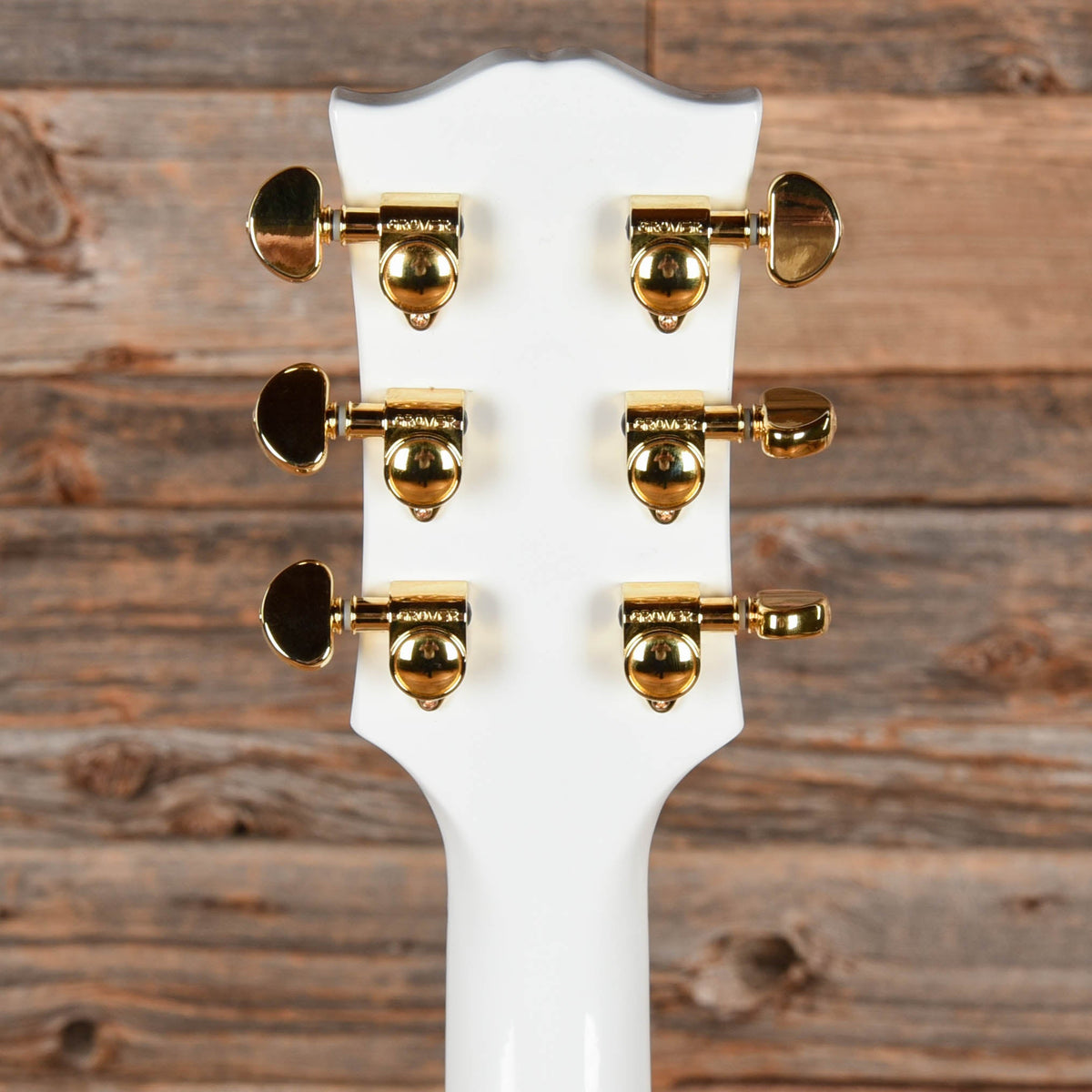 Epiphone Inspired by Gibson Custom Les Paul Custom Alpine White 2024 - View 7 | MusicMarket