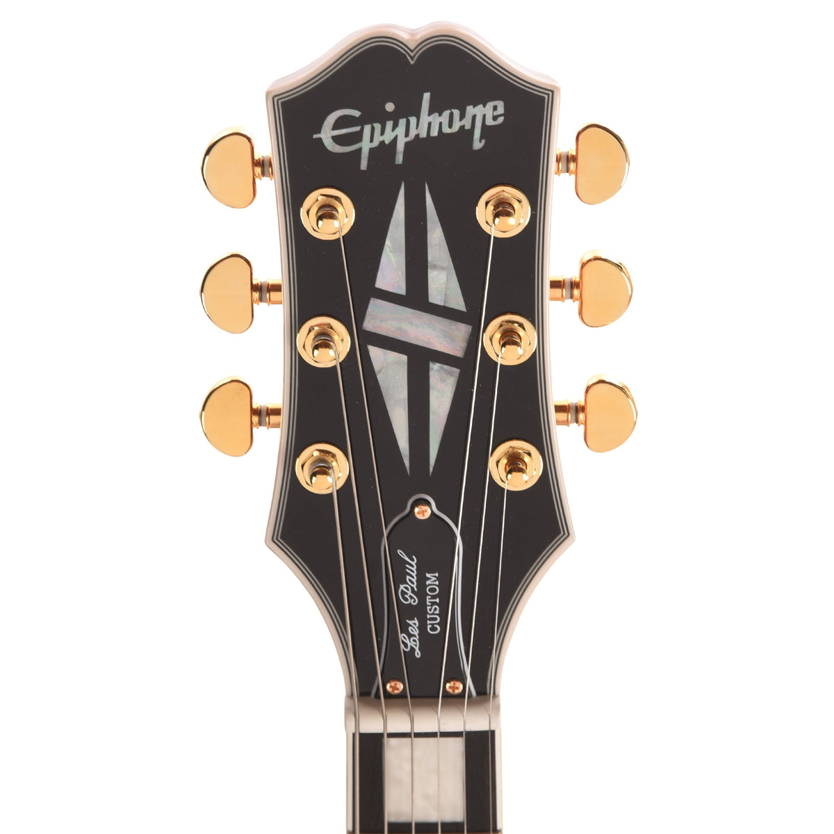 Epiphone Inspired by Gibson Les Paul Custom Figured Heritage Cherry Sunburst - View 6 | MusicMarket