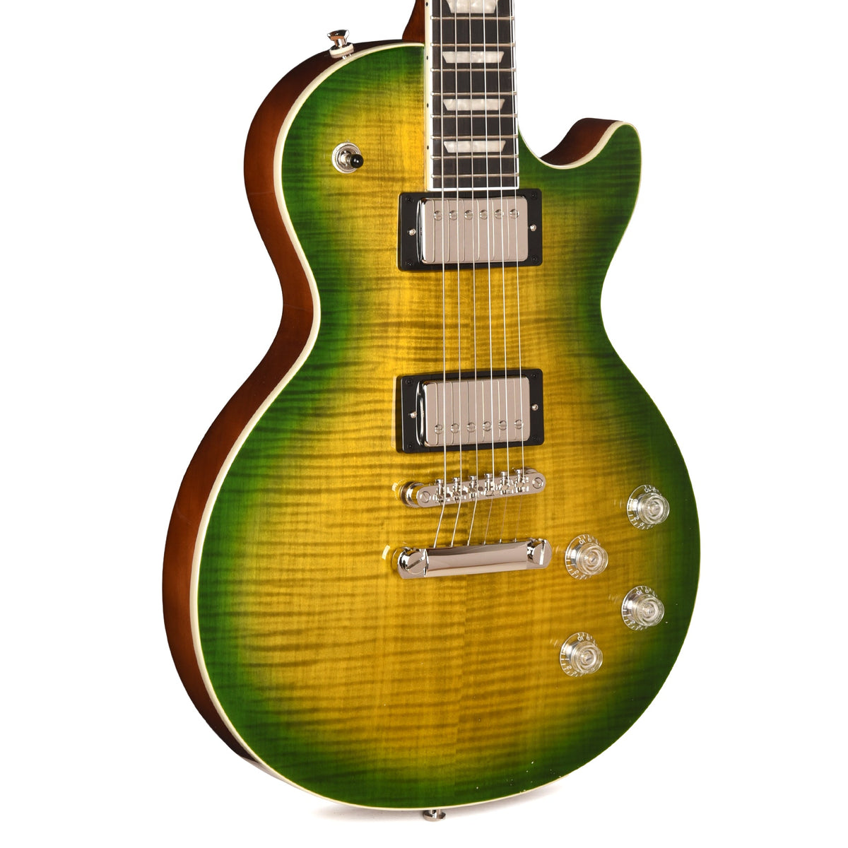 Epiphone Inspired by Gibson Modern Les Paul Modern Figured Iguana Burst - MusicMarket