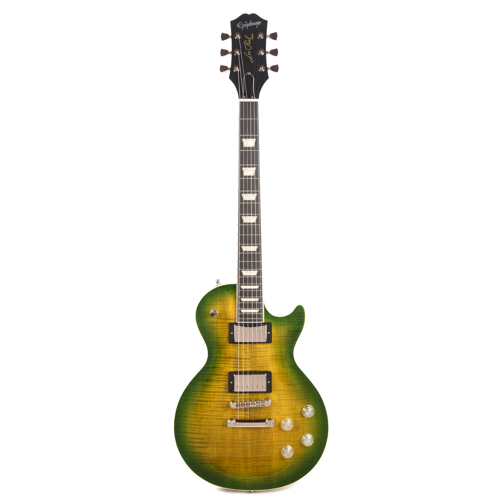 Epiphone Inspired by Gibson Modern Les Paul Modern Figured Iguana Burst - View 4 | MusicMarket