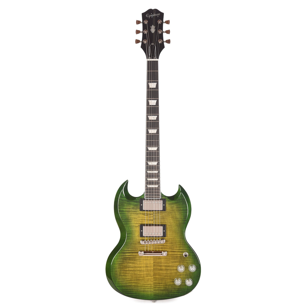 Epiphone Inspired by Gibson Modern SG Modern Figured Iguana Burst - View 4 | MusicMarket