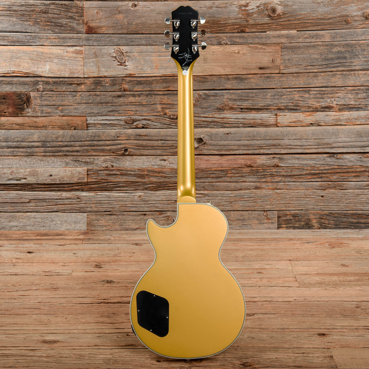 Epiphone Jared James Nichols "Gold Glory" Les Paul Custom Gold 2021 - View 5 | MusicMarket