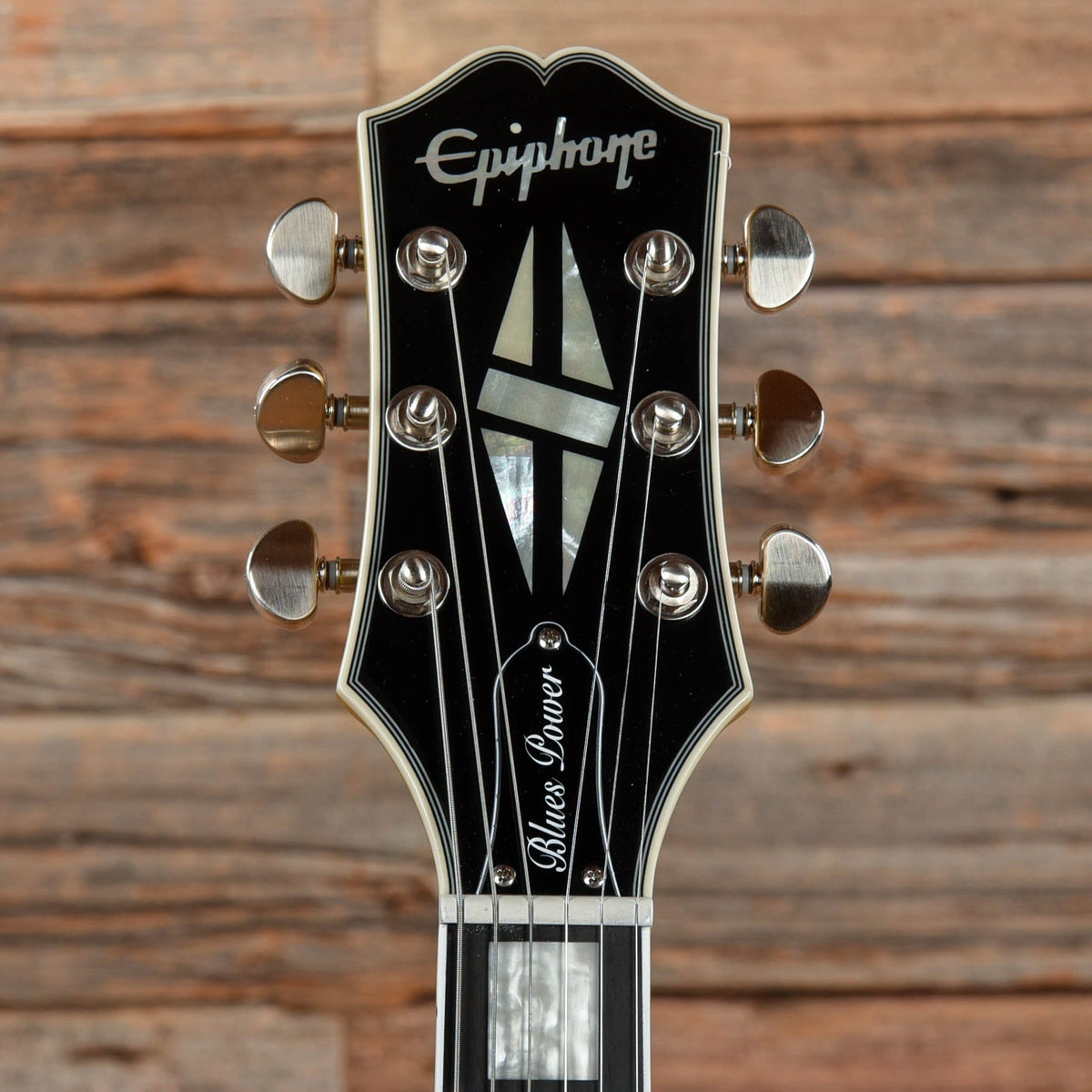 Epiphone Jared James Nichols "Gold Glory" Les Paul Custom Gold 2021 - View 6 | MusicMarket