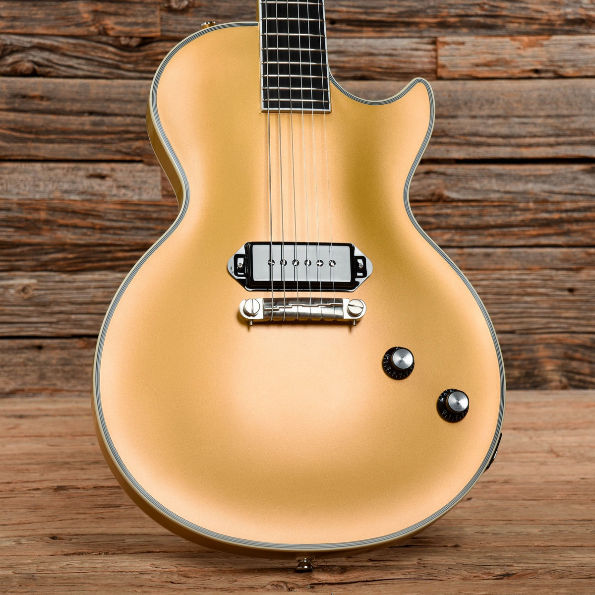 Epiphone Jared James Nichols "Gold Glory" Les Paul Custom Gold 2021 - View 8 | MusicMarket