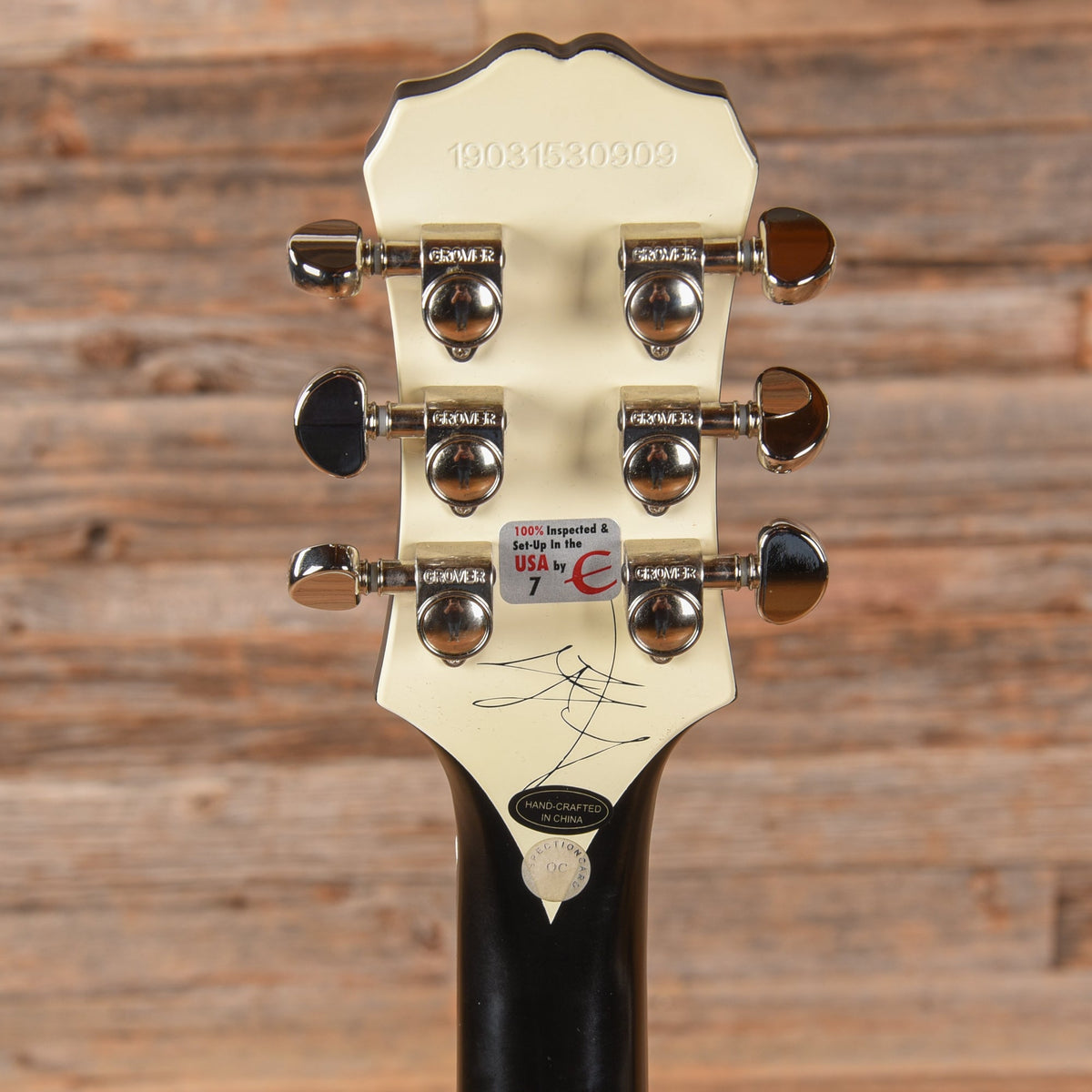 Epiphone Jared James Nichols Old Glory Les Paul Black 2019 - View 7 | MusicMarket
