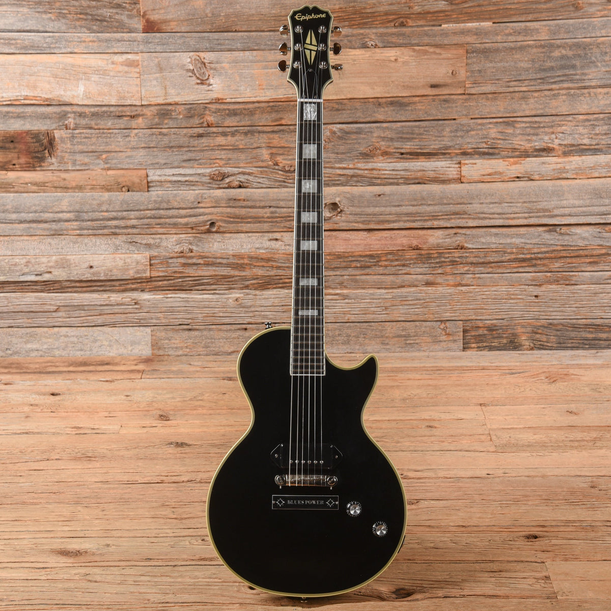 Epiphone Jared James Nichols Old Glory Les Paul Black 2019 - View 4 | MusicMarket