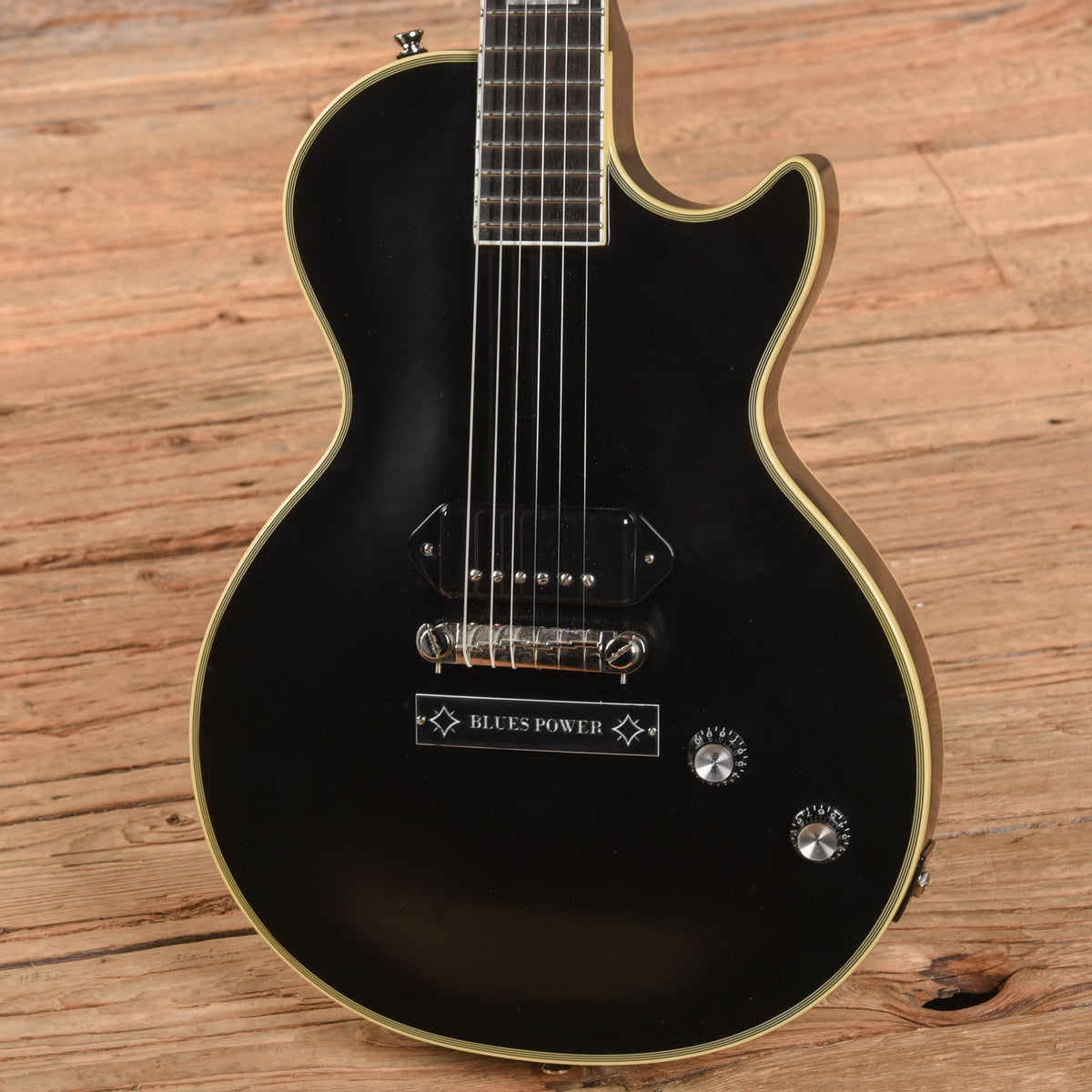Epiphone Jared James Nichols Old Glory Les Paul Black 2019 - View 2 | MusicMarket