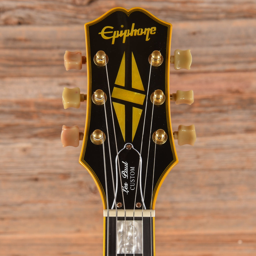 Epiphone Joe Bonamassa Black Beauty Les Paul Custom Ebony 2020 - View 6 | MusicMarket