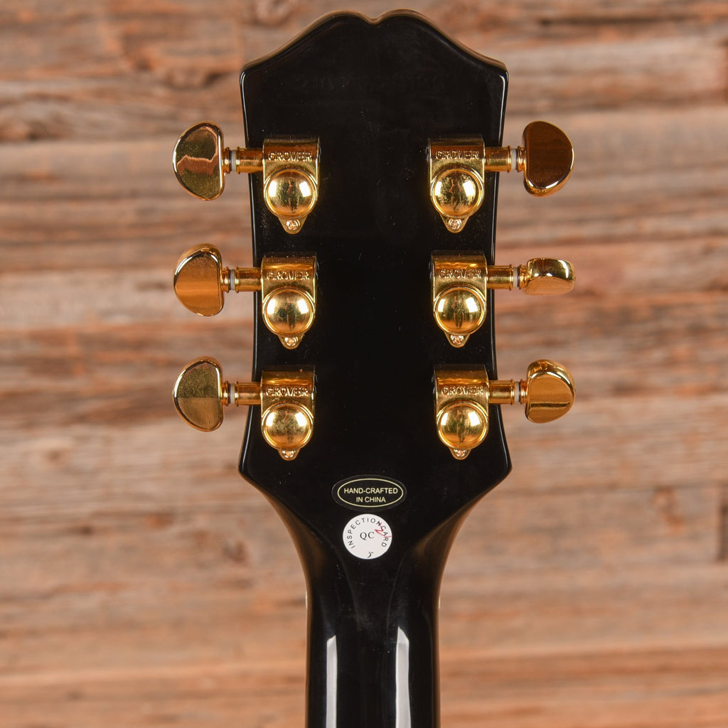 Epiphone Les Paul Custom Blackback Pro Antique Ivory 2021 - View 7 | MusicMarket