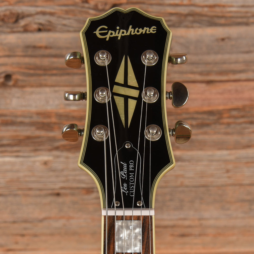 Epiphone Les Paul Custom PRO TV Pelham Blue 2013 - View 6 | MusicMarket