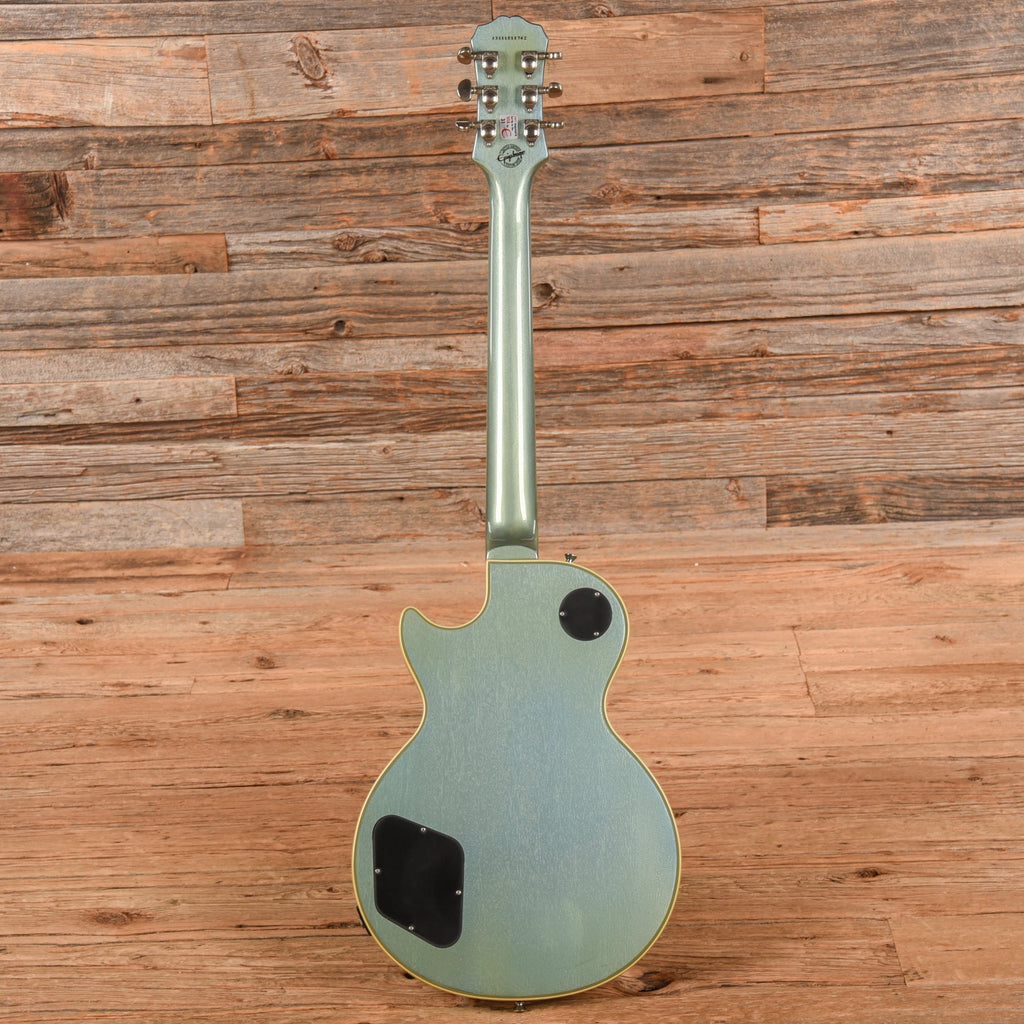 Epiphone Les Paul Custom PRO TV Pelham Blue 2013 - View 5 | MusicMarket