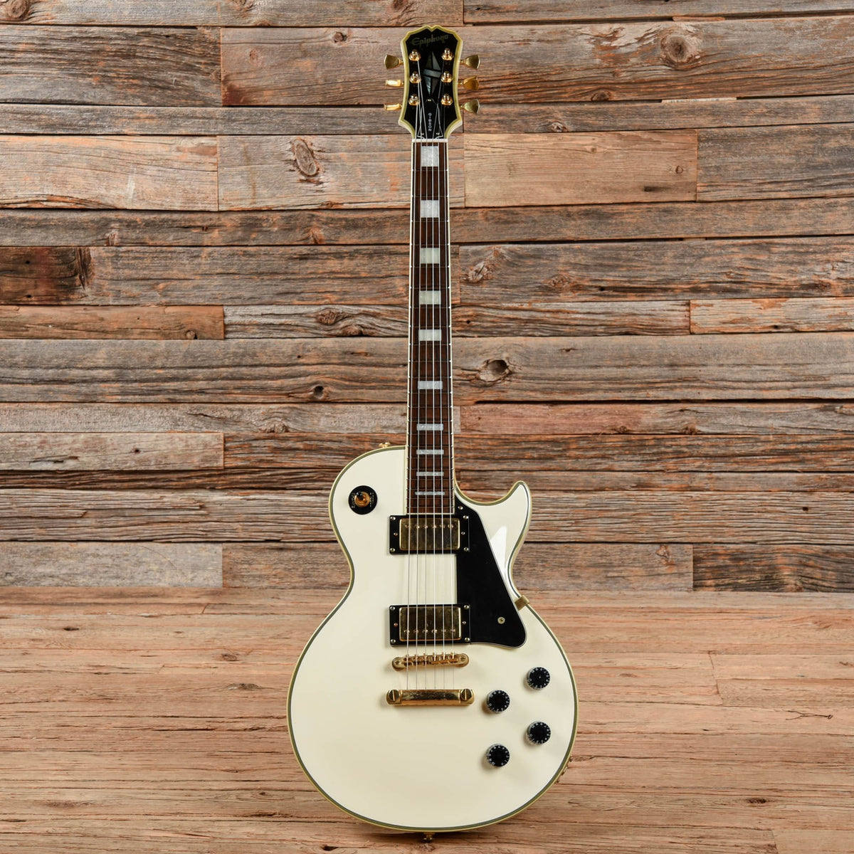 Epiphone Les Paul Custom White 1999 - View 4 | MusicMarket