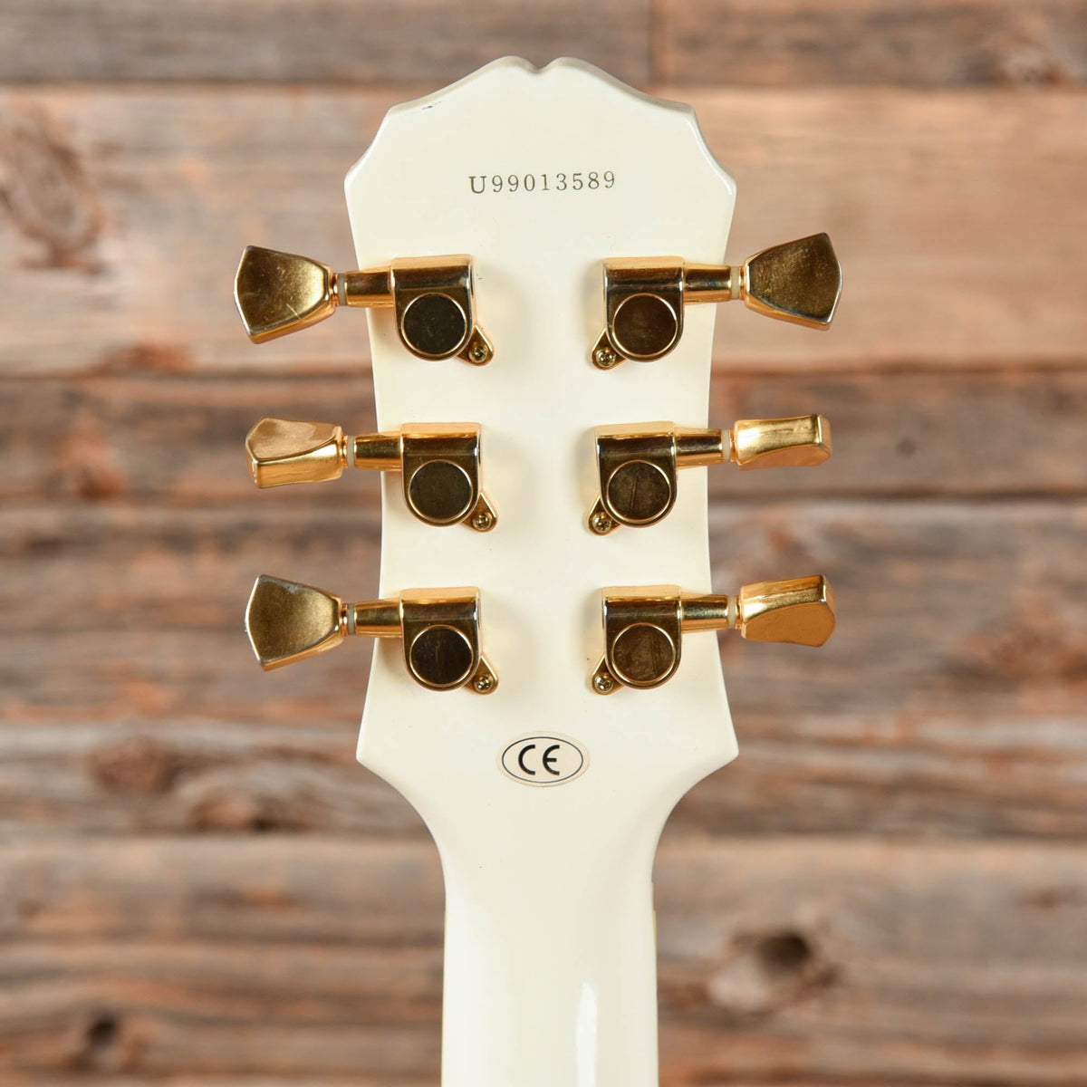 Epiphone Les Paul Custom White 1999 - View 7 | MusicMarket