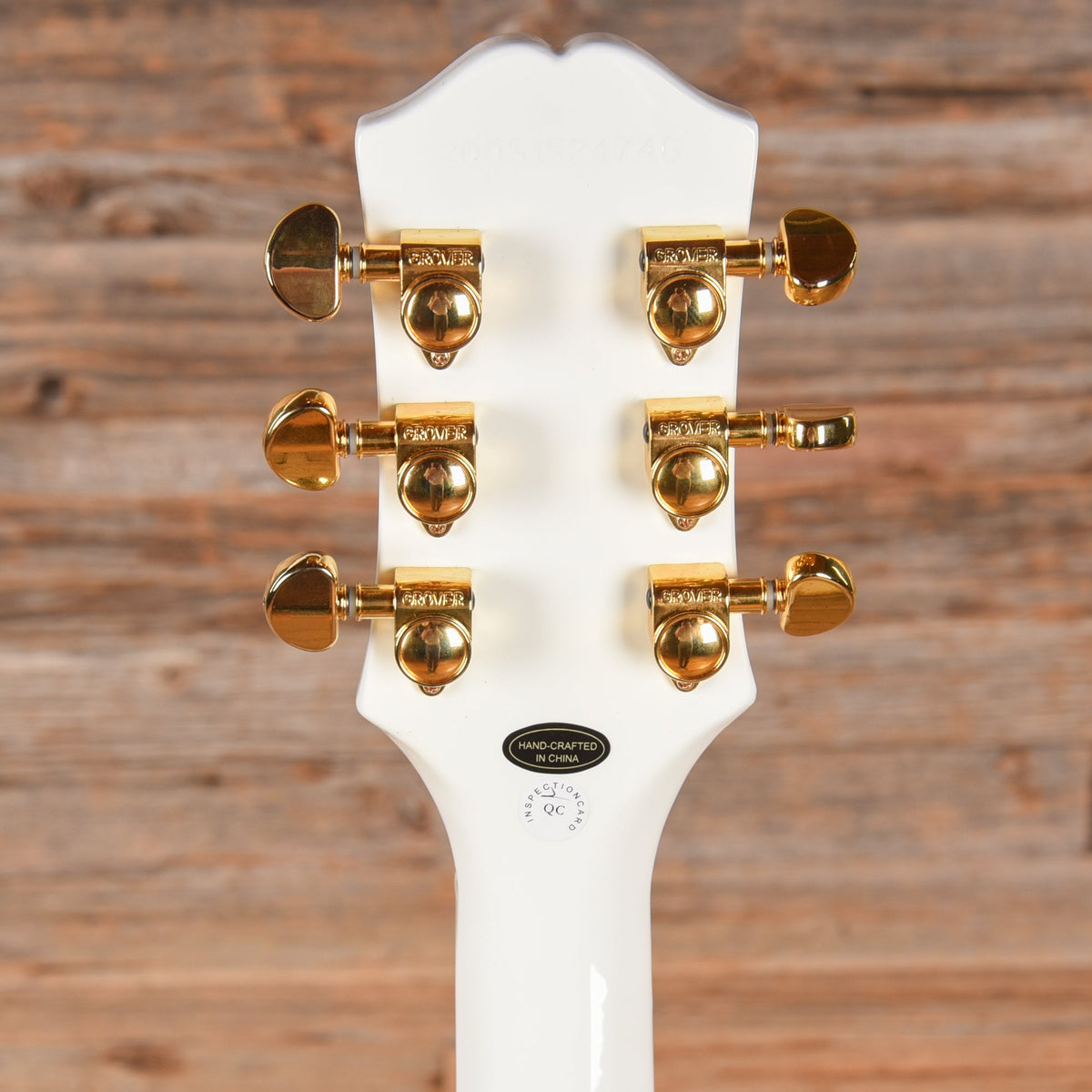 Epiphone Les Paul Custom White 2020 - View 7 | MusicMarket
