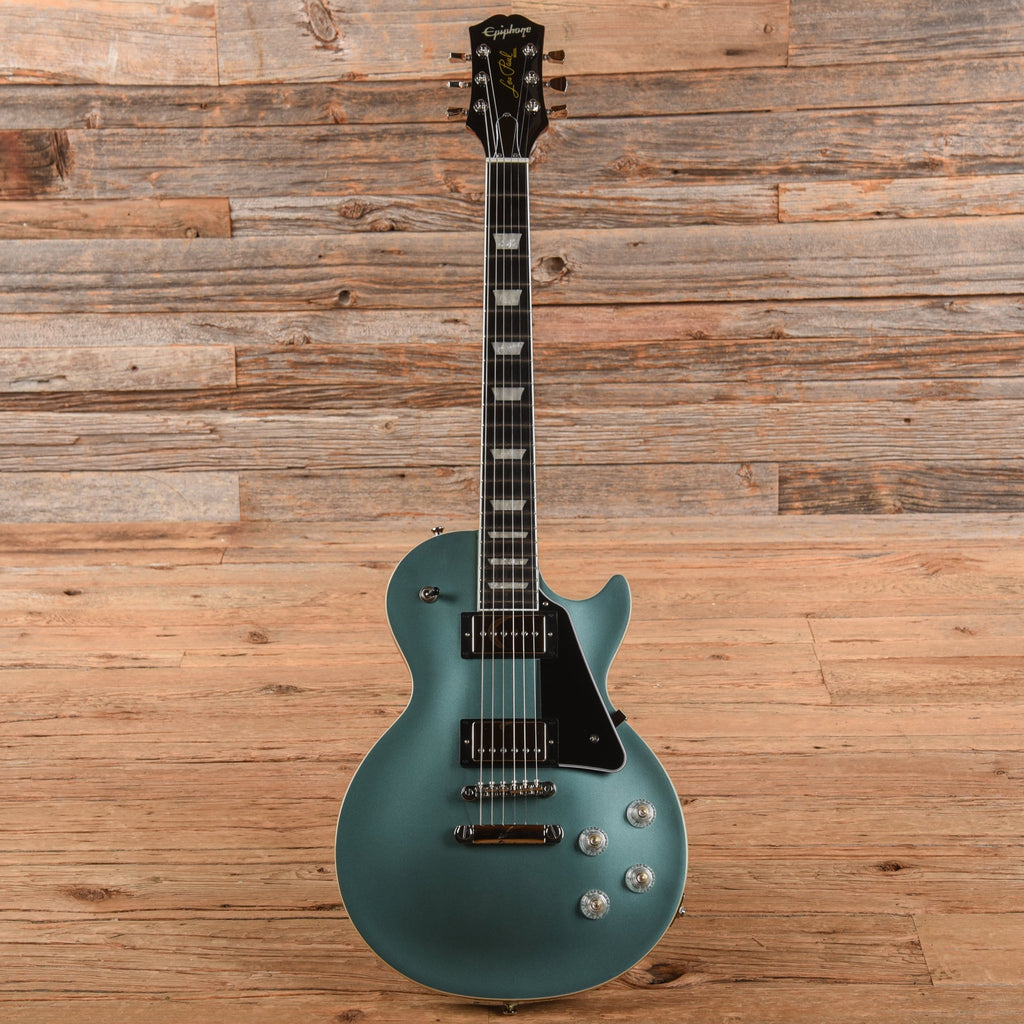 Epiphone Les Paul Modern Faded Pelham Blue 2021 - View 4 | MusicMarket
