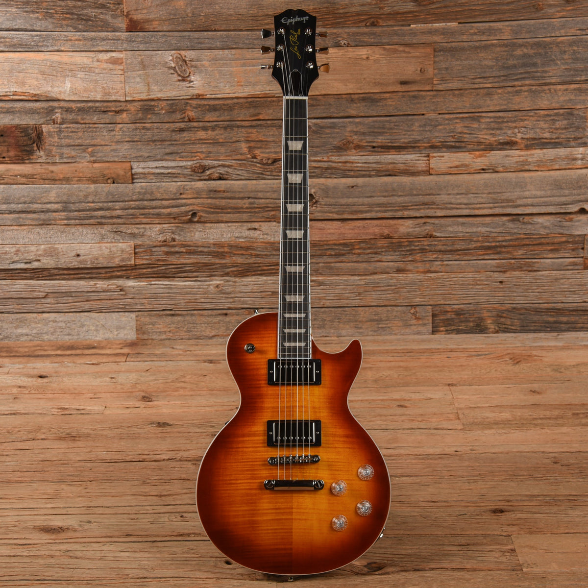 Epiphone Les Paul Modern Figured Mojave Burst - View 4 | MusicMarket