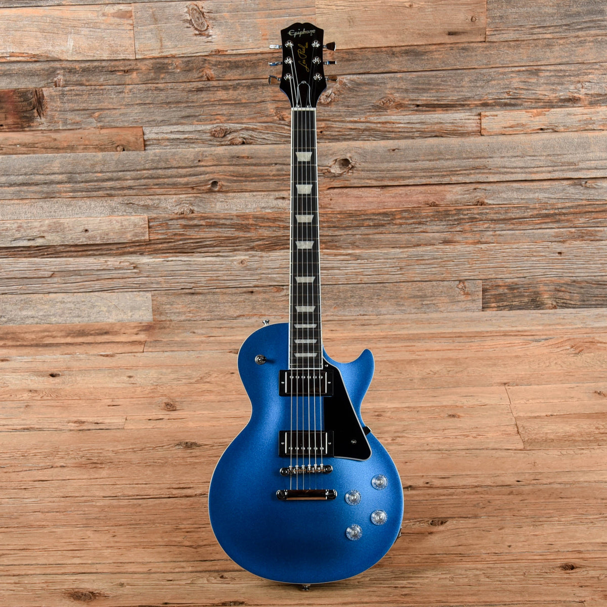 Epiphone Les Paul Modern Radio Blue Metallic 2021 - View 4 | MusicMarket
