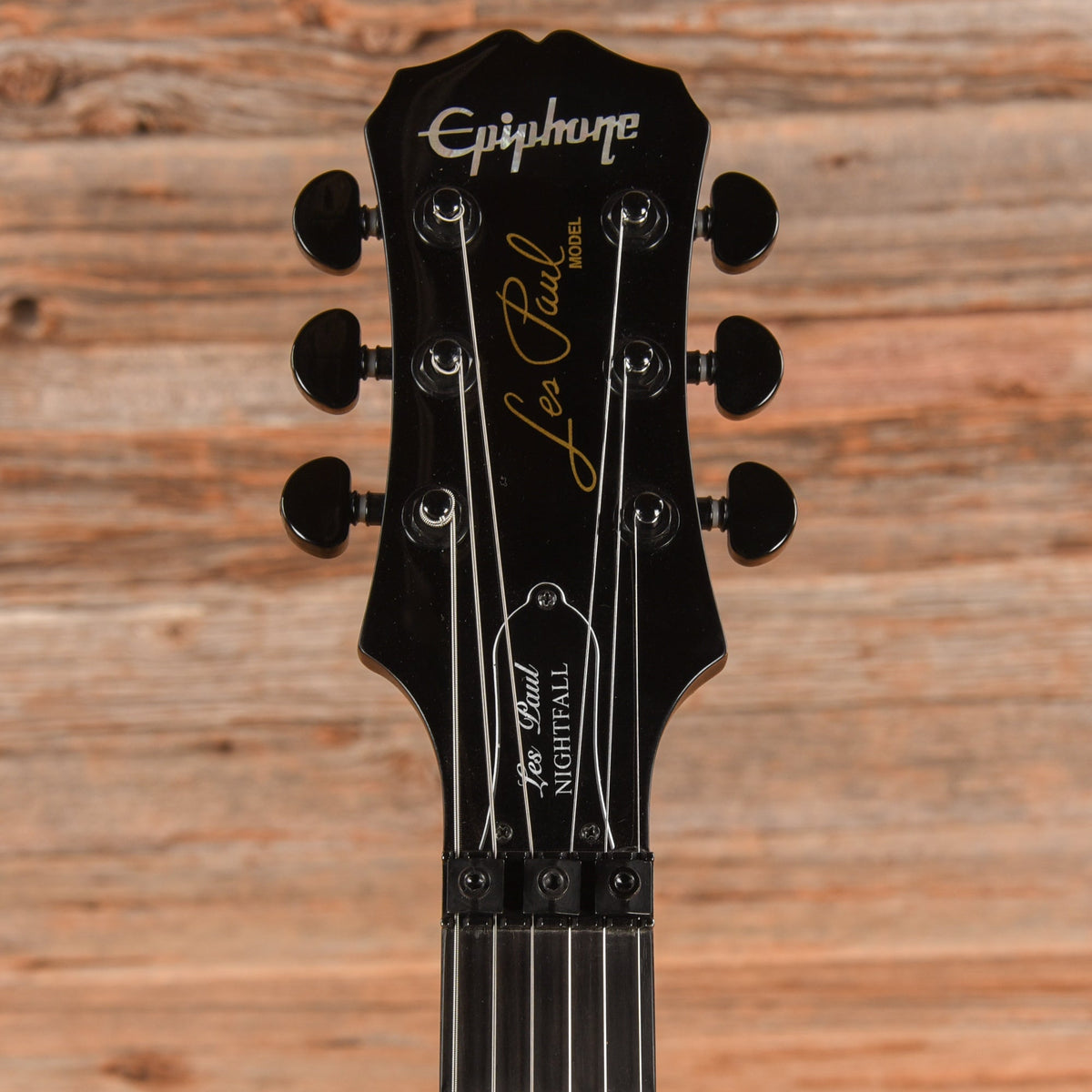 Epiphone Les Paul Nightfall Black 2010 - View 6 | MusicMarket