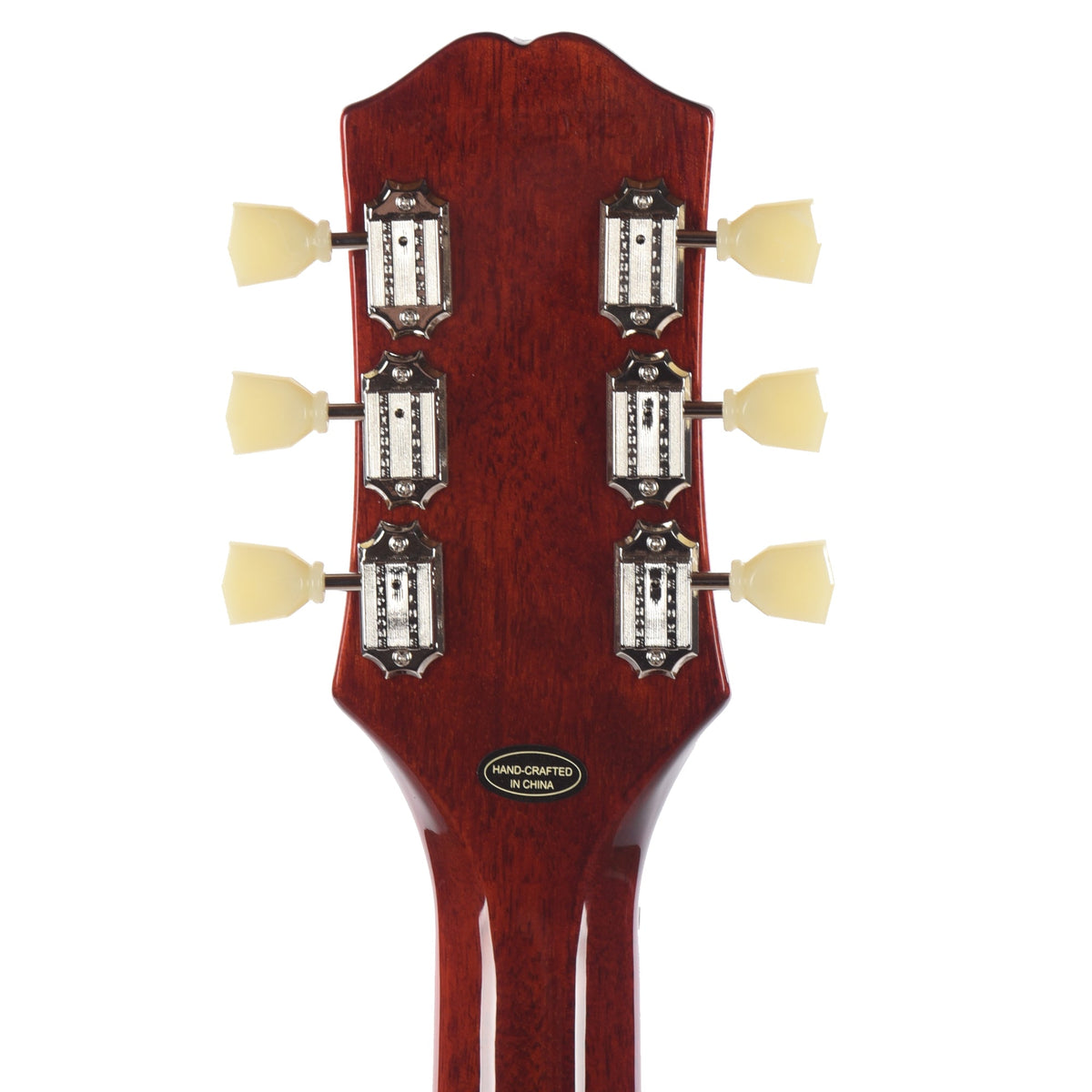 Epiphone Les Paul Standard '50s Figured LEFTY Washed Cherry Sunburst - View 7 | MusicMarket