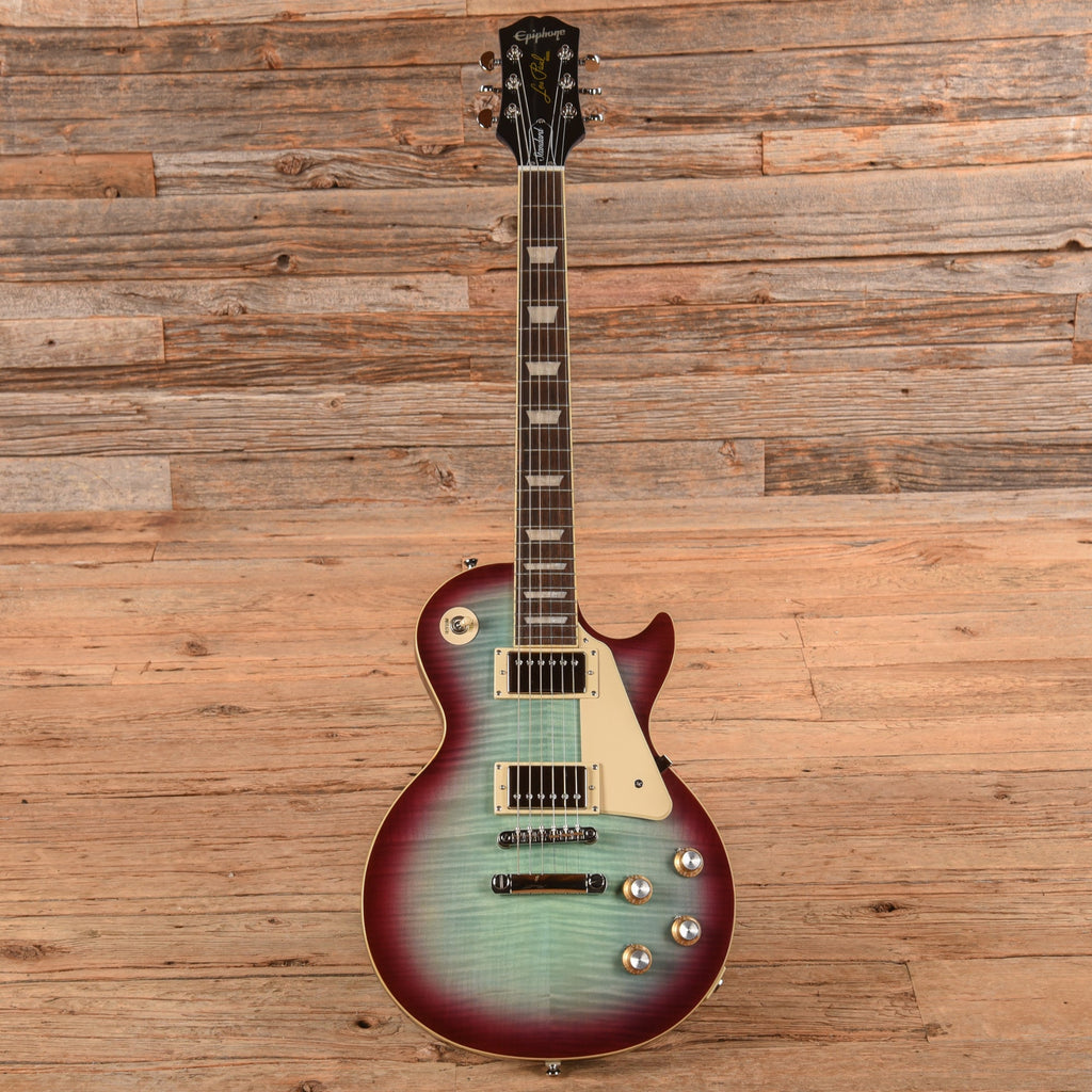 Epiphone Les Paul Standard 60s Blueberry Burst 2024 - View 4 | MusicMarket