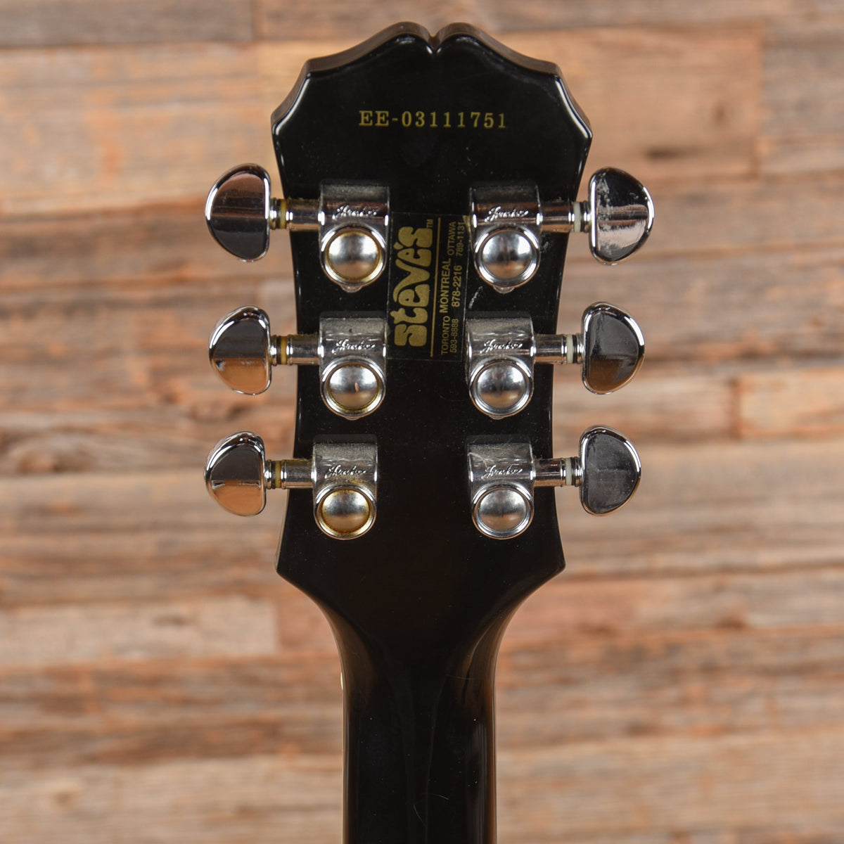 Epiphone Les Paul Standard Black 2003 - View 7 | MusicMarket