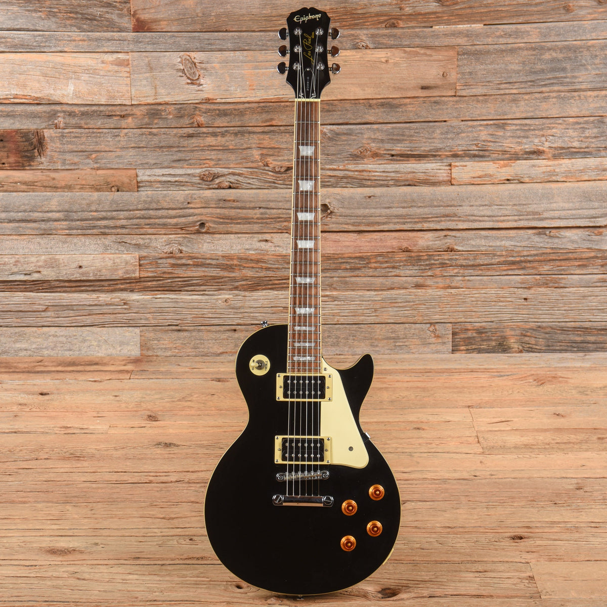 Epiphone Les Paul Standard Black 2003 - View 4 | MusicMarket