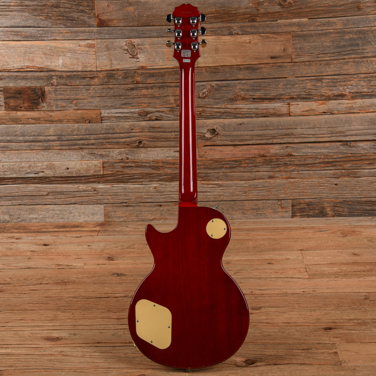 Epiphone Les Paul Standard Plus Top Cherry Sunburst 2003 - View 5 | MusicMarket