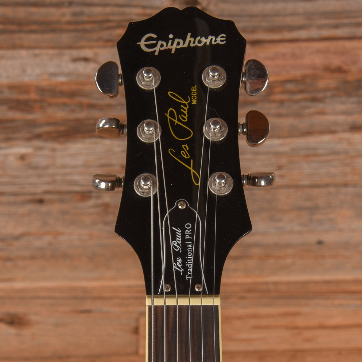 Epiphone Les Paul Traditional Pro Ebony 2014 - View 6 | MusicMarket