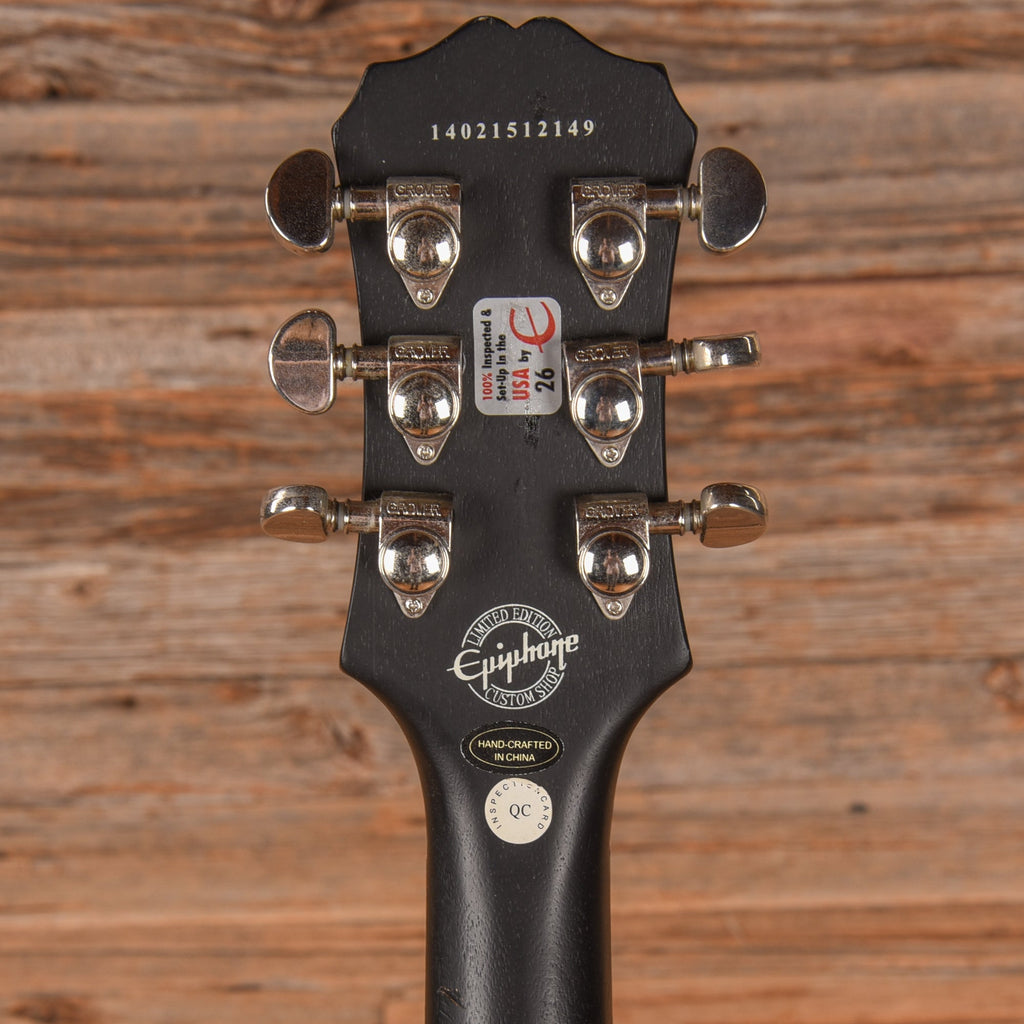 Epiphone Les Paul Traditional Pro Ebony 2014 - View 7 | MusicMarket