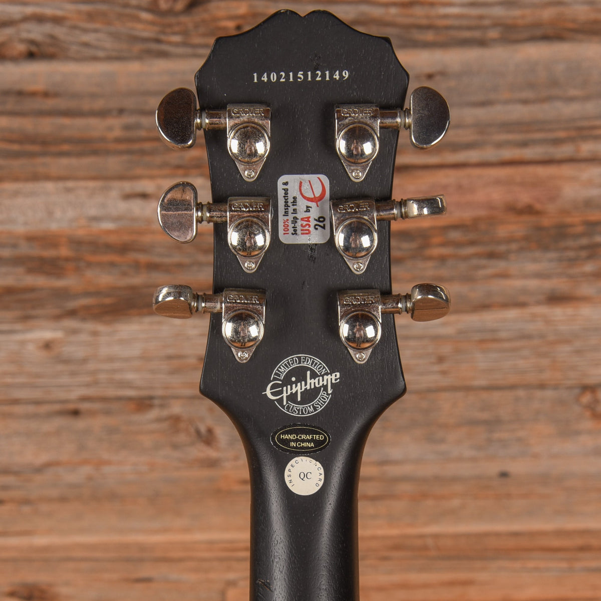 Epiphone Les Paul Traditional Pro Ebony 2014 - View 7 | MusicMarket