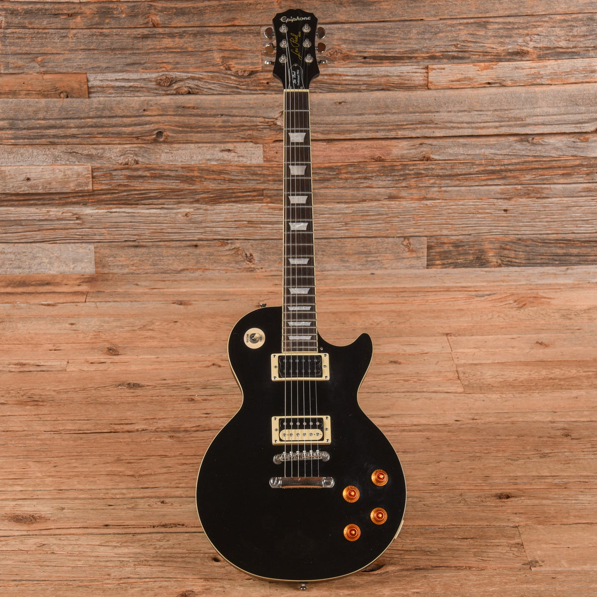 Epiphone Les Paul Traditional Pro Ebony 2014 - View 4 | MusicMarket
