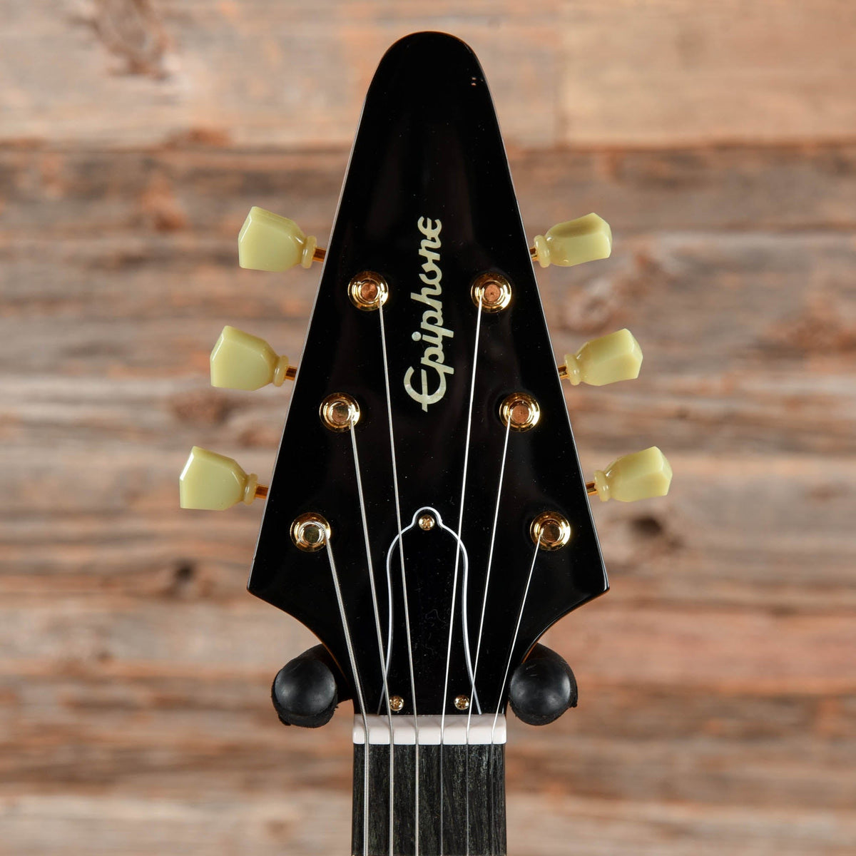 Epiphone Limited Edition '58 Korina Flying V Reissue Natural - View 5 | MusicMarket