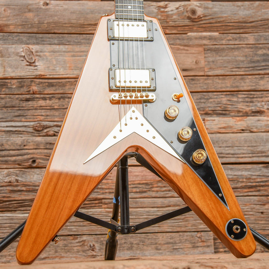 Epiphone Limited Edition '58 Korina Flying V Reissue Natural - View 7 | MusicMarket
