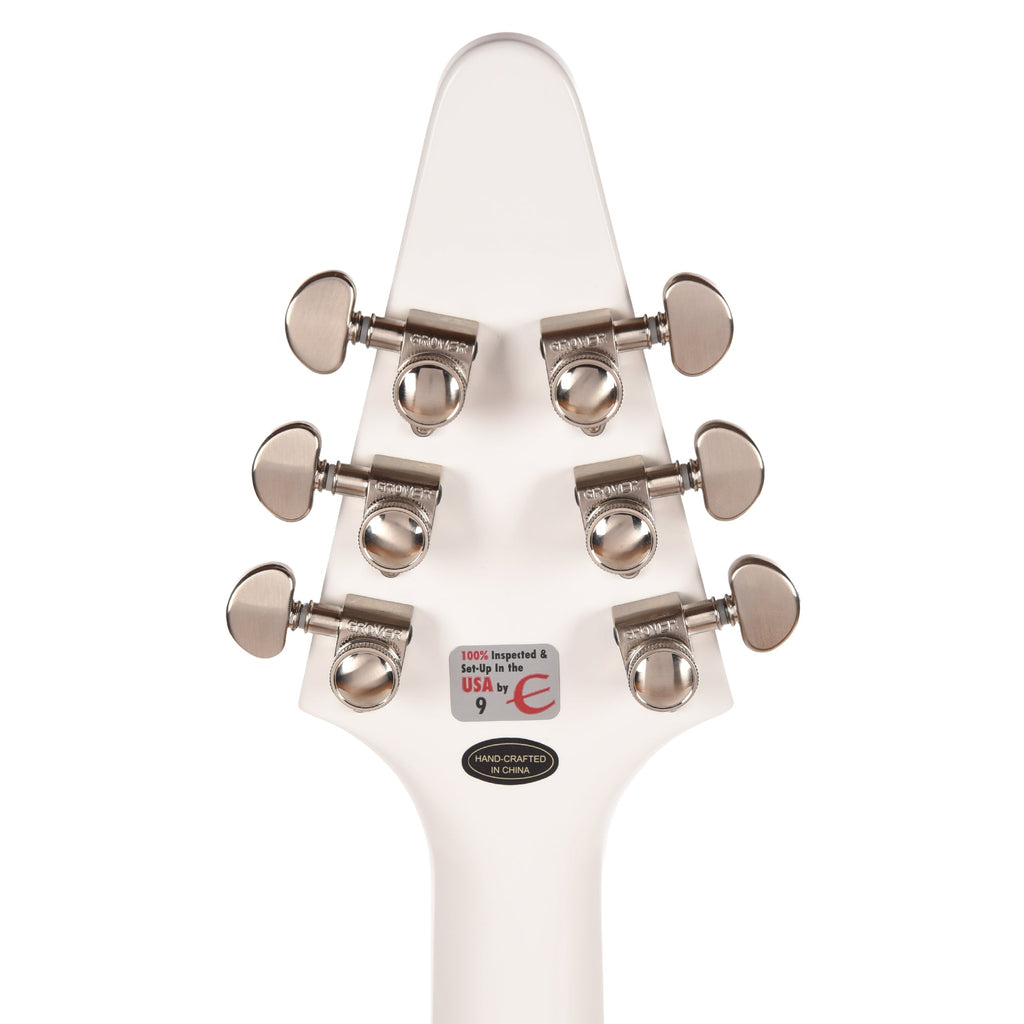 Epiphone Modern Flying V Prophecy Aged White Tiger - View 7 | MusicMarket