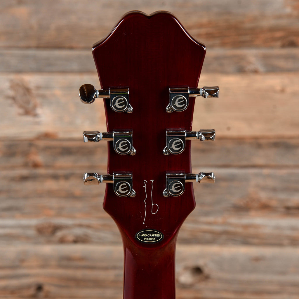 Epiphone Noel Gallagher Signature Riviera Wine Red 2022 - View 7 | MusicMarket