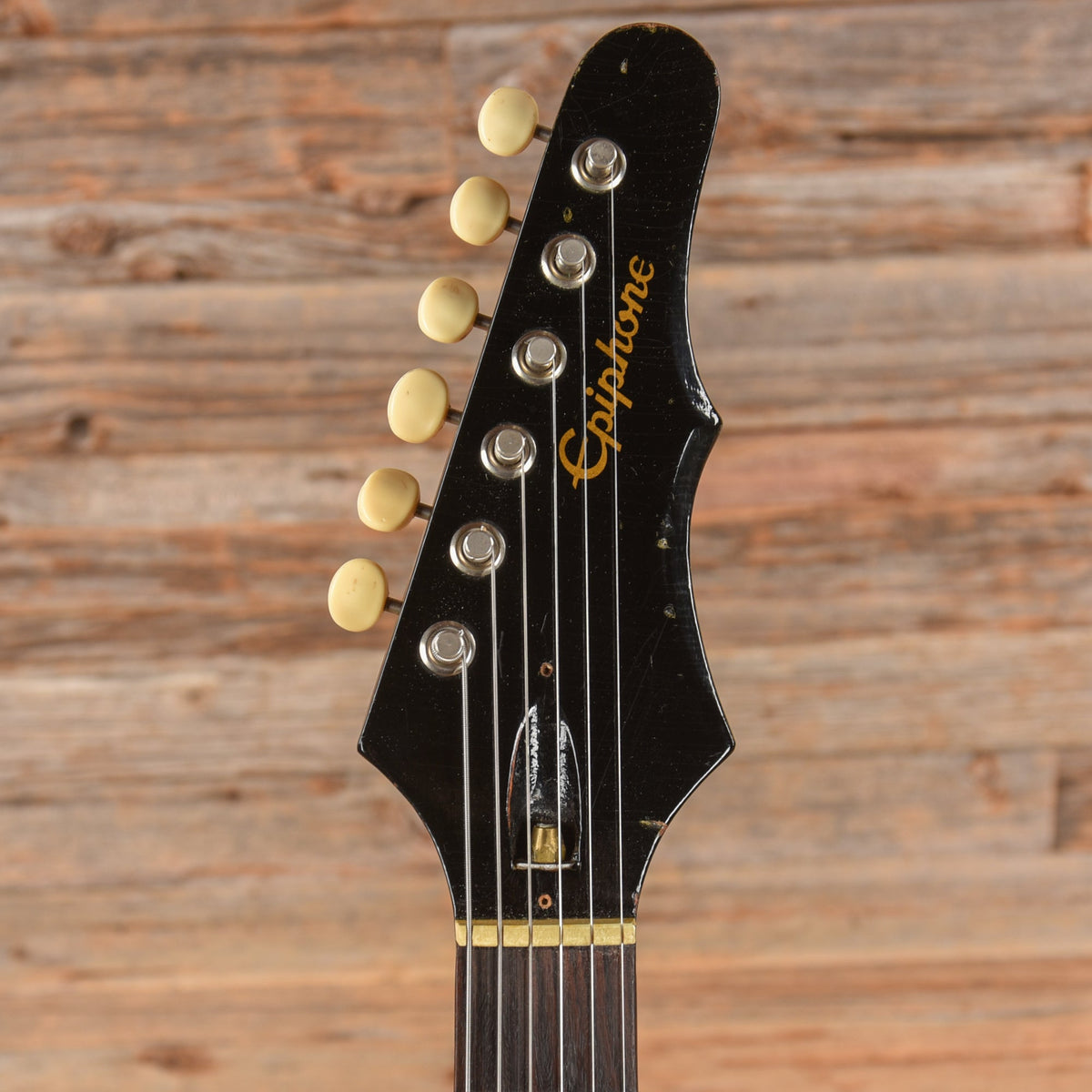 Epiphone Olympic Double Black 1965 - View 6 | MusicMarket
