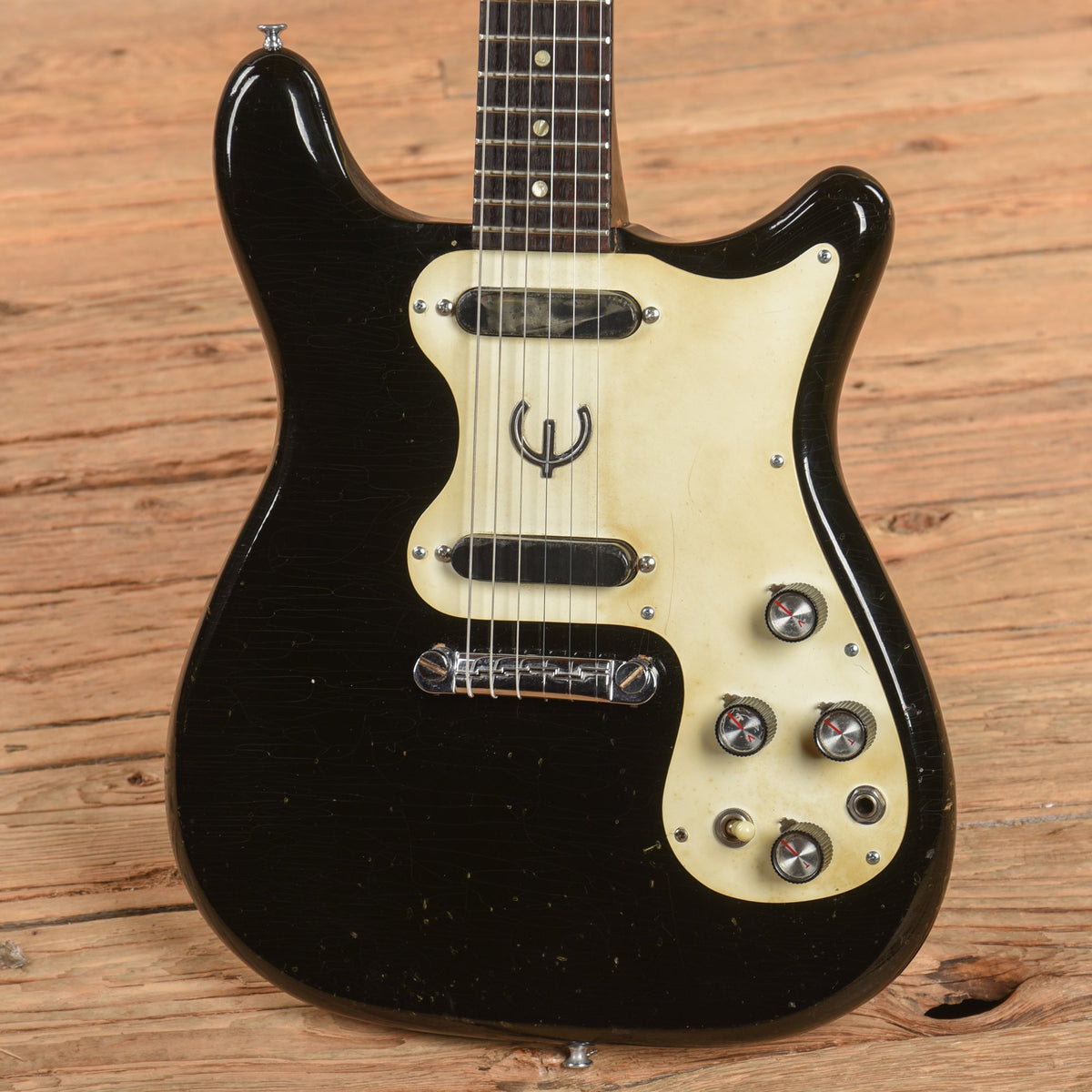 Epiphone Olympic Double Black 1965 - View 2 | MusicMarket
