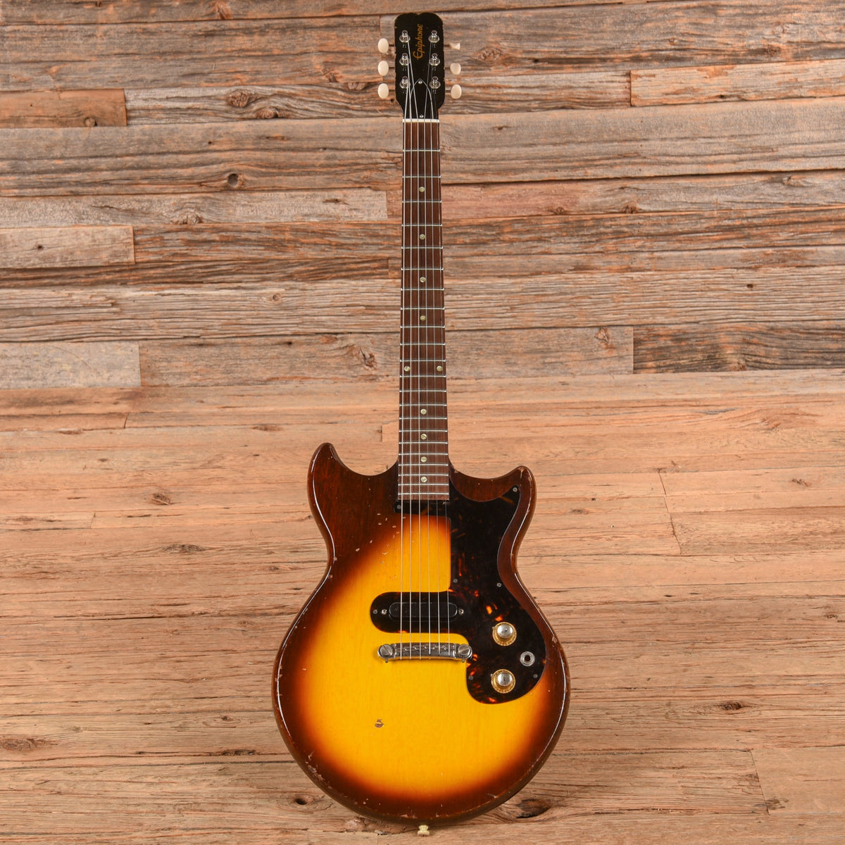 Epiphone Olympic Sunburst 1965 - View 4 | MusicMarket
