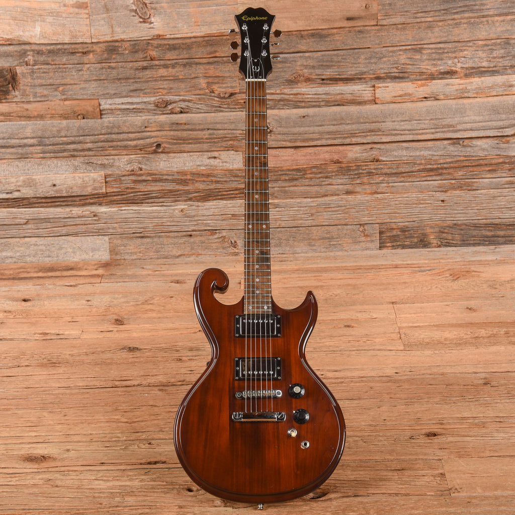 Epiphone SC-450 Scroll Natural 1970s - View 4 | MusicMarket